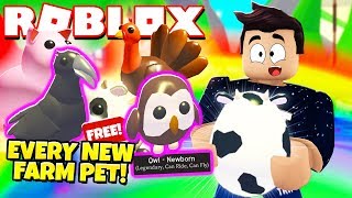 I Got Every Farm Pet In Adopt Me New Adopt Me Farm Egg Update Roblox Minecraftvideos Tv