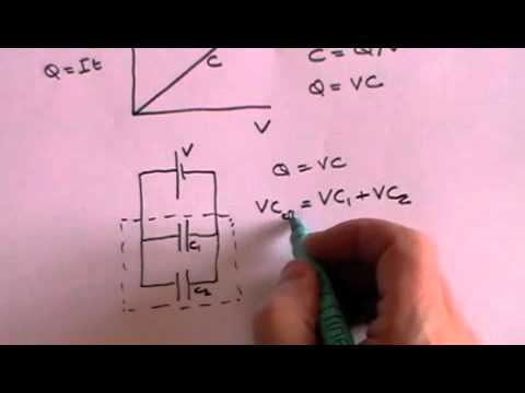 Capacitors - Continuing the A Level revision series looking at Capacitors. Includes capacitance, how a capacitor works, the energy stored in a capacitor and the time for ...