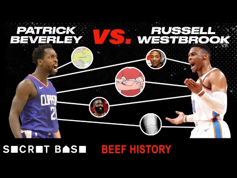 Video: Russell Westbrook and Patrick Beverley's beef includes knee injuries, Jay-Z quotes, and baby cradles