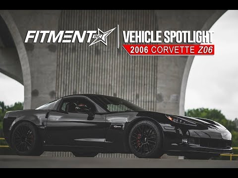 2006 Corvette Z06, staggered Cray Wheels