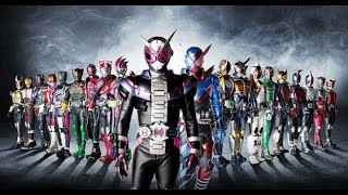 Kamen Riders Kuuga- Zi O all henshin (2000-2019) H