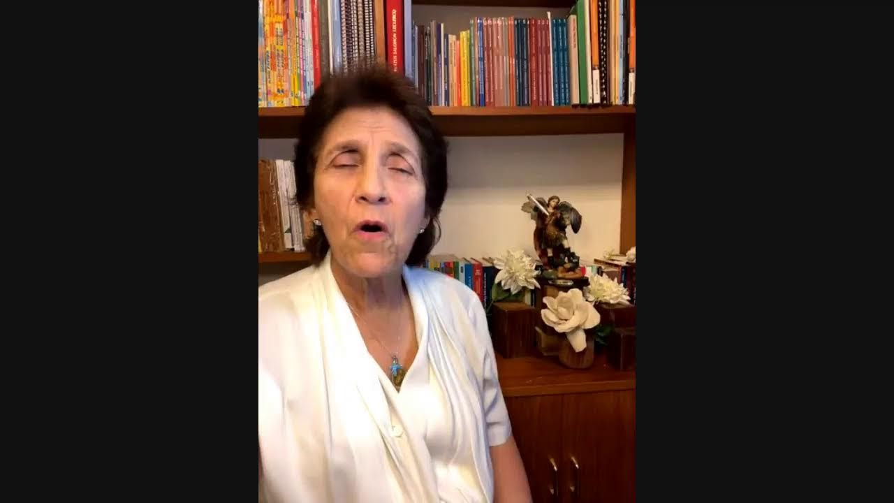 San Miguel Arcángel en Inteligencia para la paz con Maria Garcia de Fleury.