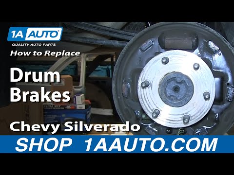 How To Install Do a Rear Drum Brake Job 2007-13 Chevy Silverado GMC Sierra
