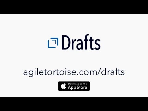 Overview | Getting to Know Drafts with David Sparks