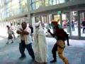 The dancing ghost bunny thing from ax (with kite)