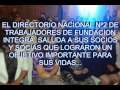 SINDICATO Nº 2 SALUDA A SOCIOS Y SOCIAS EN SUS LOGROS