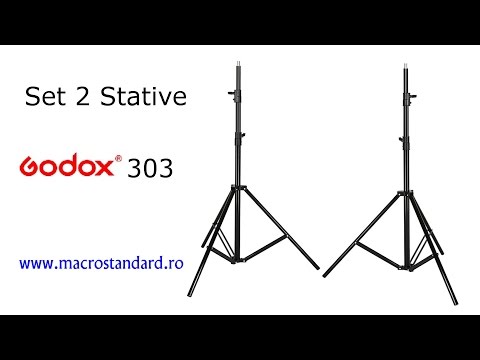 Click aici pentru vizualizare Prezentare Set Stative Godox 303 Prezentare Set Stative Godox 303