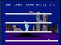 honestgamers.com demonstrates a graceless completeion of the first level of the arcade classic's nes port. there's a narrow escape or two, and a run-in with a cop car that doesn't go right at all!
