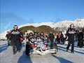 1st time a bmw f1 car drove on the frozen lake in st moritz