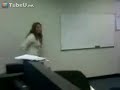 Chick Faceplants Jumping Over Chair
