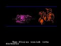 blue shadow (e) nes ending. more endings?? visit ** gamend ** !