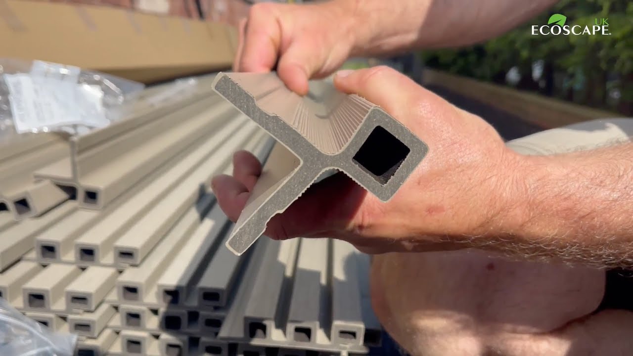 Composite Slatted Cladding Trims