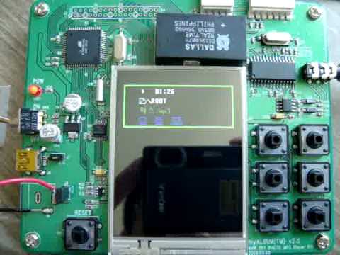 mp3 player - this is AVR (atmega128) mp3 player with TFT LCD. can play photo album and mini touch games. for more infomation. visit www.fwinside.net.