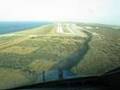 Landing at Curacao from Cockpit B747