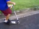 video of josh doing trciks on scooter !