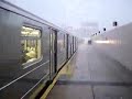 Hard Rain at the train station