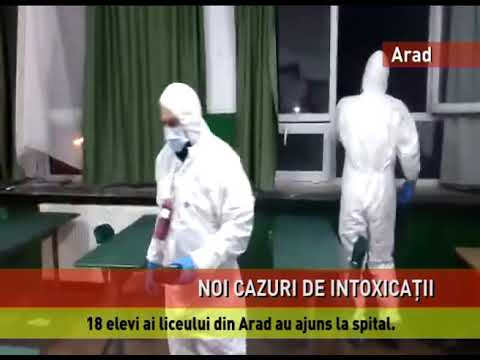 Alți 18 elevi ai liceului din Arad, la spital după dezinsecție