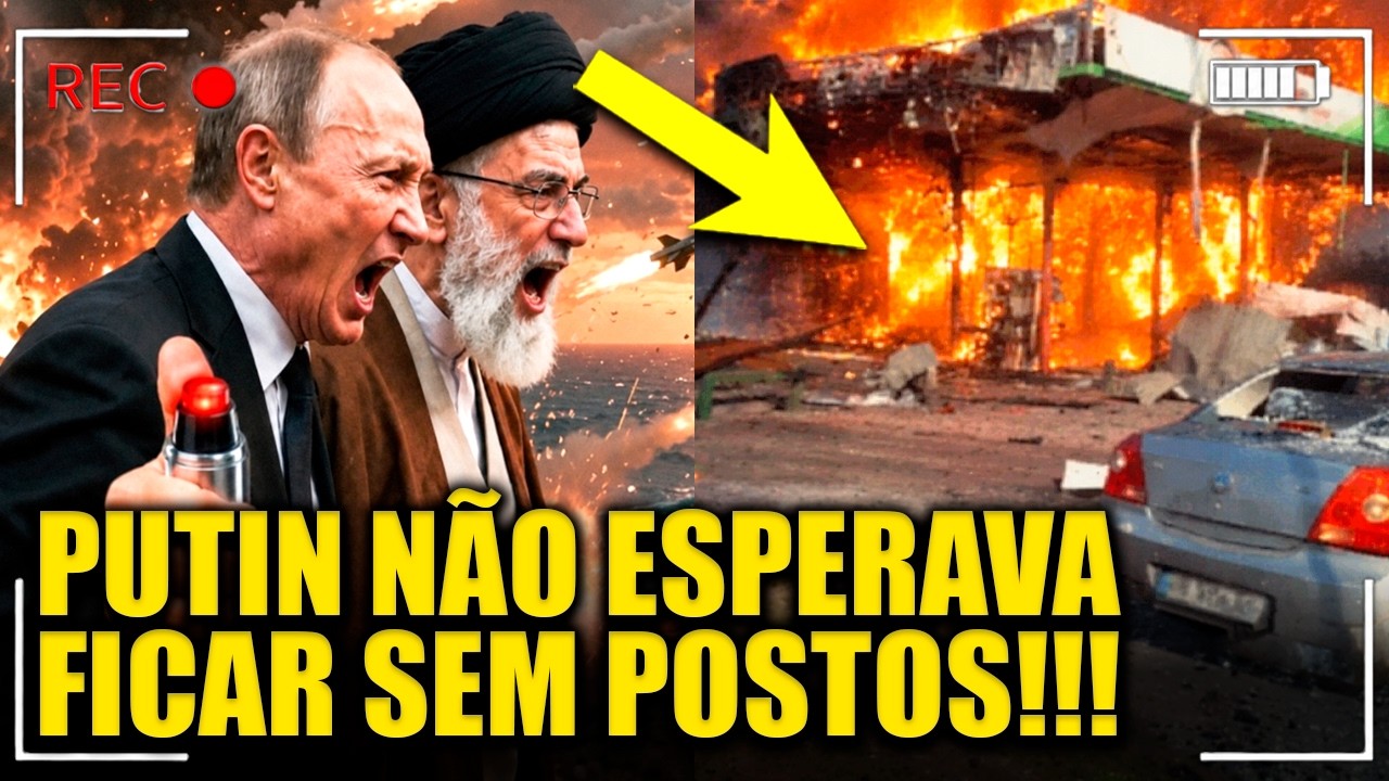 Putin ACHOU QUE não podia piorar e Zelensky explode POSTOS DE GASOLINA!!!