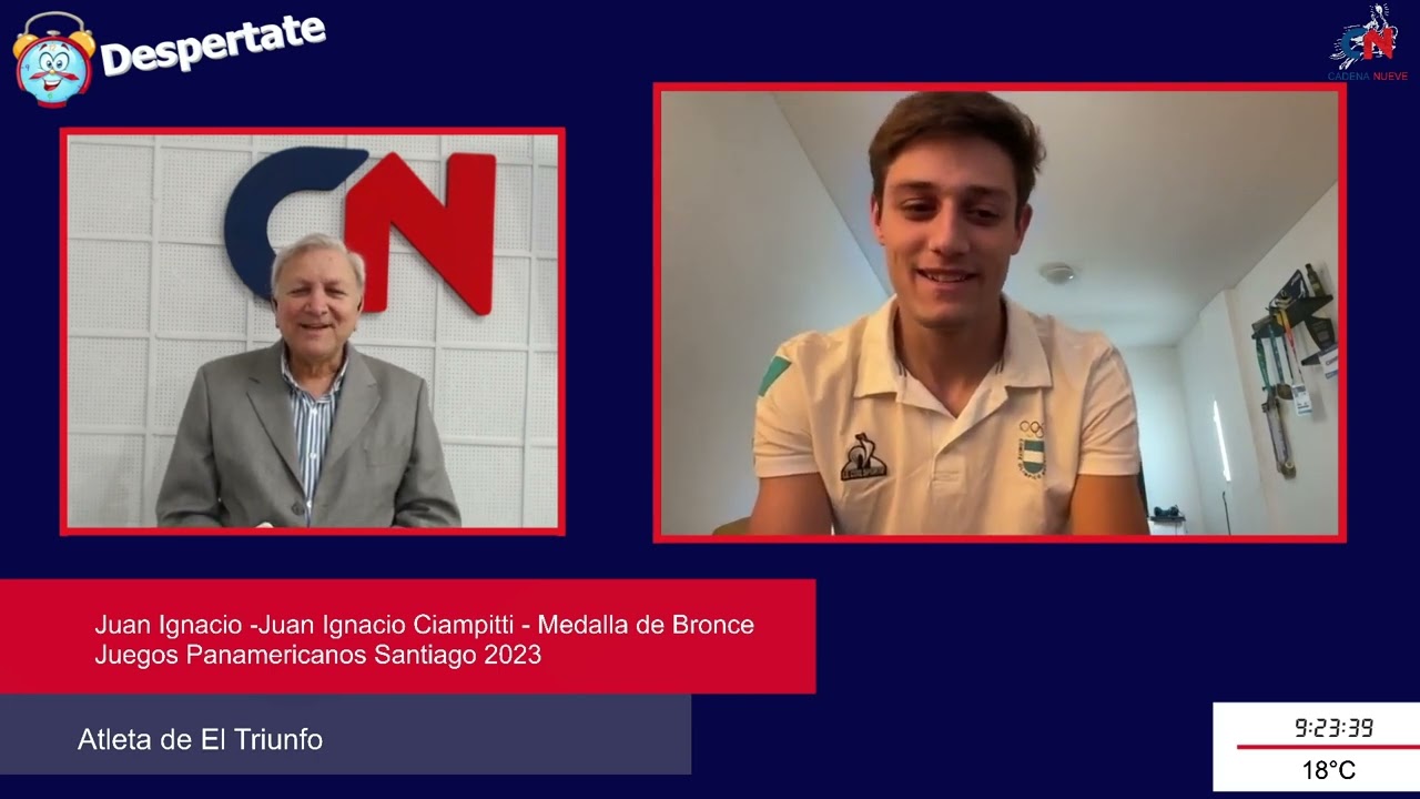 Juan Ignacio Ciampitti, para faltar al colegio, se convirtió en atleta