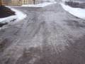 2 n/e corner of riding ring where the water flows