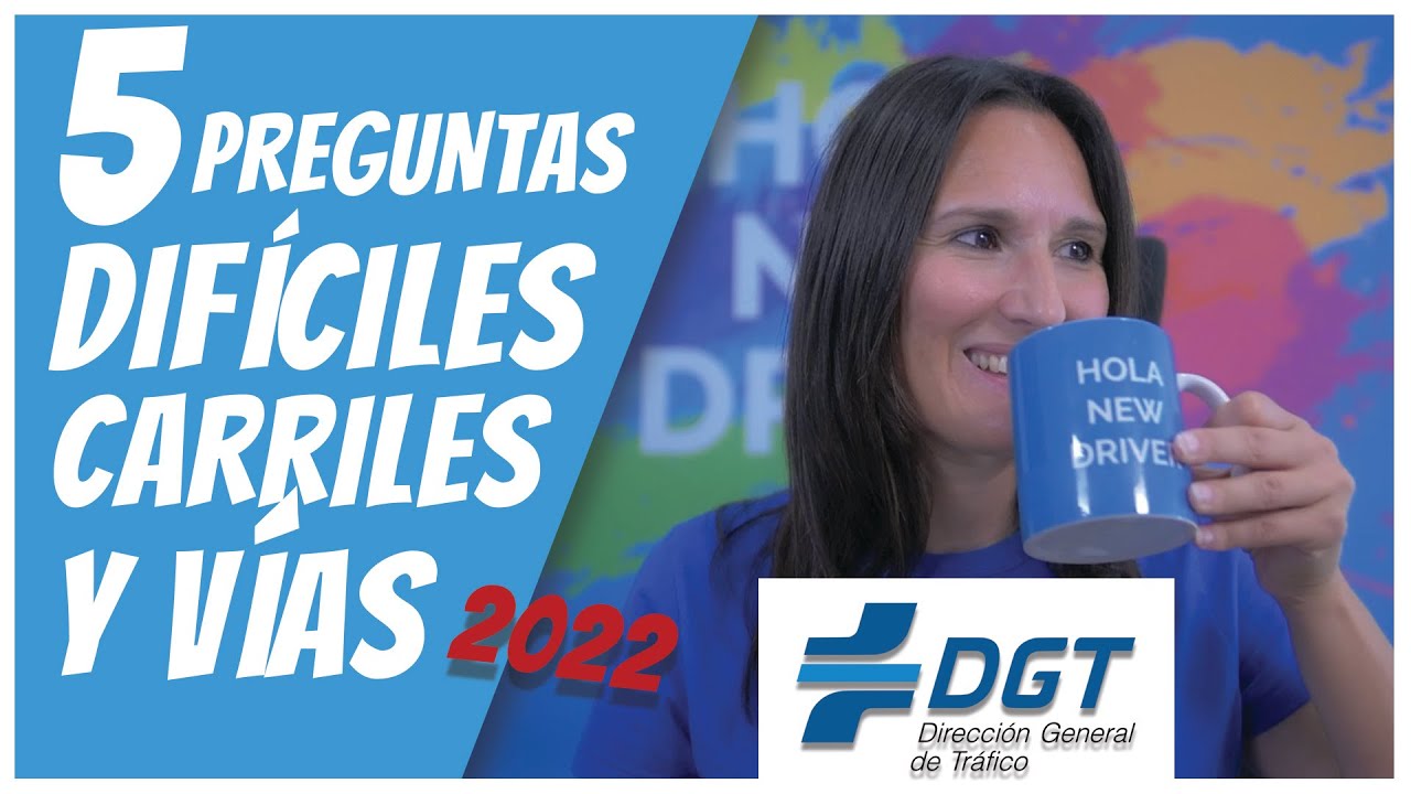 5 preguntas DIFÍCILES de Vías y Carriles. Las preguntas que más se FALLAN - EXAMEN TEÓRICO B 2022