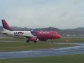 Wizz Air landing in Prestwick Wizz Air landing in Prestwick