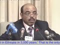 Meles on Somalia etc