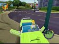 The Simpsons hit & run acceleration trick