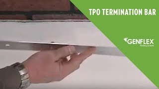 TPO Termination Bar