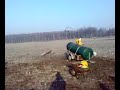 Carbid Schieten Glanerbrug 1250 Liter Kanon