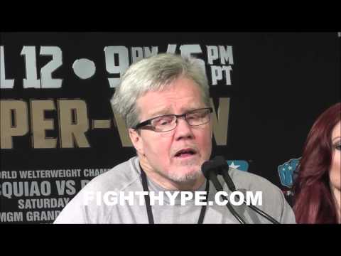 FREDDIE ROACH WANTS JUAN MANUEL MARQUEZ NEXT FOR MANNY PACQUIAO...OR FLOYD MAYWEATHER