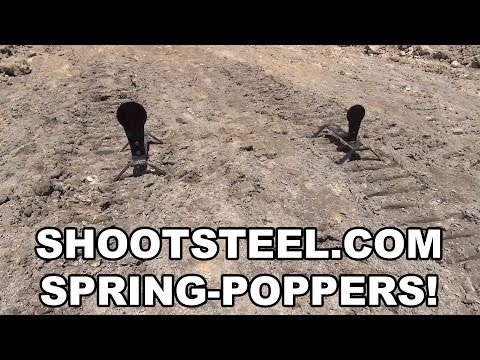 shootsteel.com AutoPoppers! High Quality Auto-Reset Steel Targets