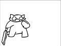 dog & cat fight - animation