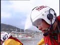 Teignmouth RNLI lifeboat launch Teignmouth RNLI lifeboat launch