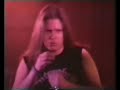 DISMEMBER Live Cult Rare video 1991 DISMEMBER Live Cult Rare video 1991