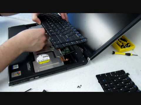 how to remove keyboard on hp pavilion zv5000