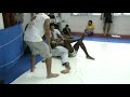 Topsy Imodoye Akinola (nogi final -75kg) competing for Tiger Muay Thai and MMA during the Bangkok White Belt tournament