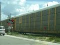CSX Mixed Freight SB A-Line near Orlando Station