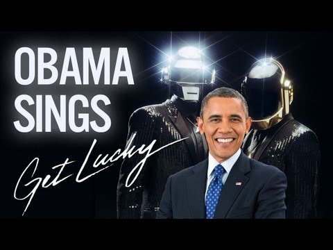 Barack Obama canta Get Lucky de Daft Punk