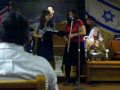 girl plays chrismas silent night on flute