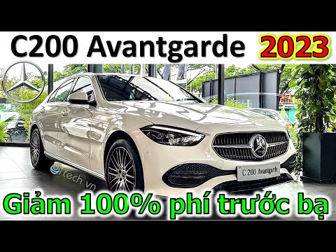 Chi tiết Mercedes-Benz C200 Avantgarde Plus 2023 | Chi tiết C200 Avantgarde 2022 Plus V1 | i-tech vn
