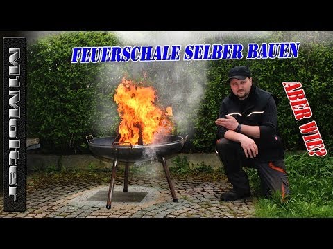 Feuerschale selber bauen Anleitung (ausführlich) von M1Molter