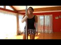 Learn the twist and stand pole dancing leg hook dismount from a choreographer and certified pole dance instructor for your exercise routine in this free pole dancing for fitness video clip. Expert: Wendy Dayle Contact: www.scarletfitnessstudio.com Bio: Wendy Dayle is a choreographer and certified pole dance instructor in the South Coast region of Massachusetts. Filmmaker: Christian Munoz-Donoso