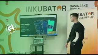 Les startuppers du programme asep visitent un des plus importants incubateurs de Slovénie