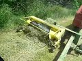 Chopping hay