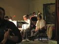 the fog city stompers play new orleans on april 13 at the new orleans jazz club of northern california.
musicians are:  tom belmessieri trumpet, jeff walton trombone, guido fazio clarinet, jack convery banjo, alan roderick drums, brian cardello tuba, roz temple piano. 