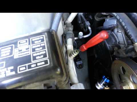 how to vacuum vehicle a c system