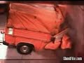 Chinese truck crash test
