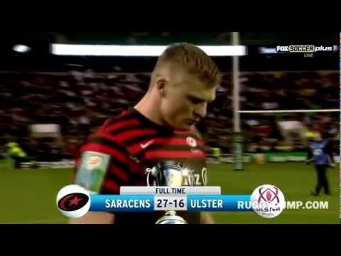 Chris Ashton's good finish vs Ulster - HEC Quarter finals