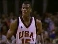 NBA  STARS    vs    OLYMPIC TEAM USA   1988